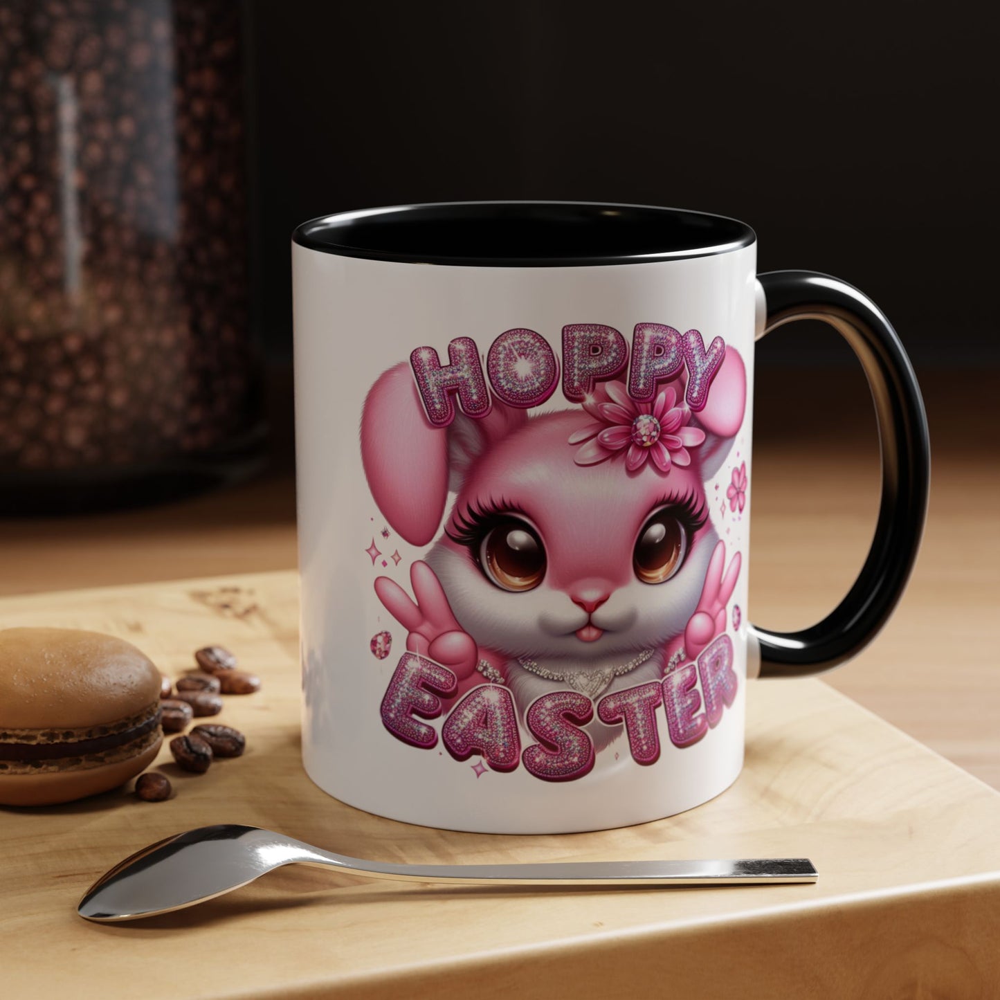 Easter Mug - Rhinestone Bunny