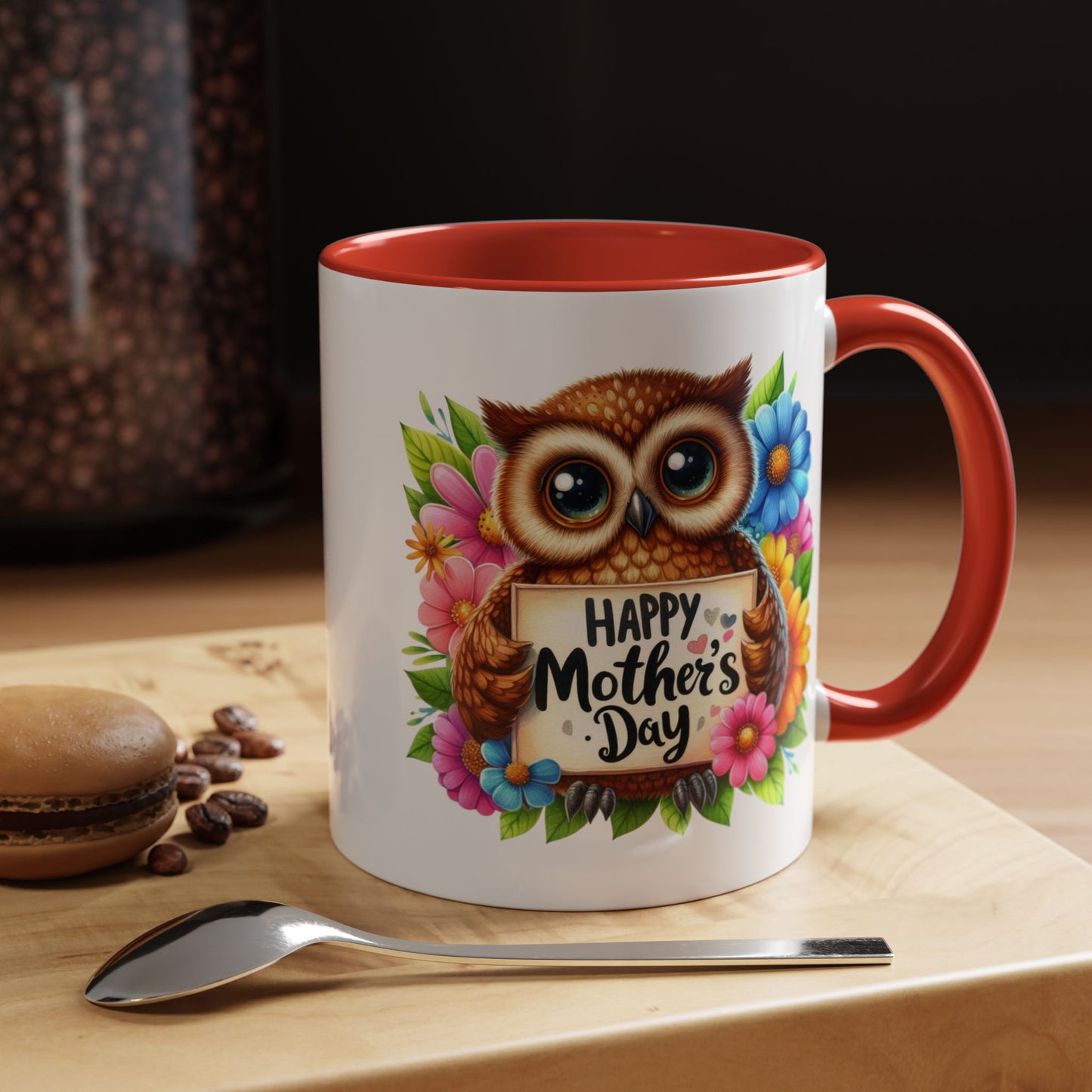 Mother's Day Mug - Happy Mother's Day Owl