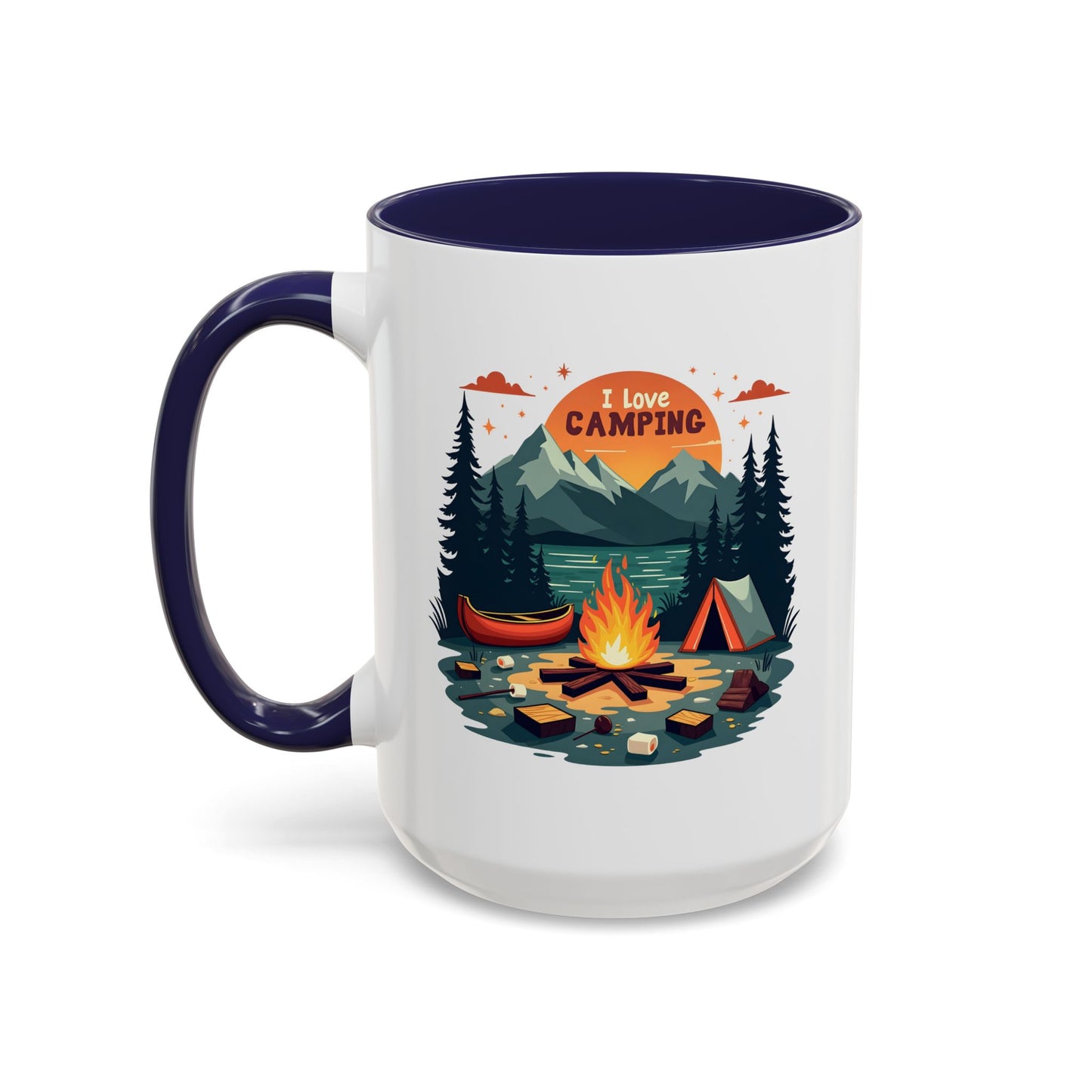 Adventure Mug - I Love Camping
