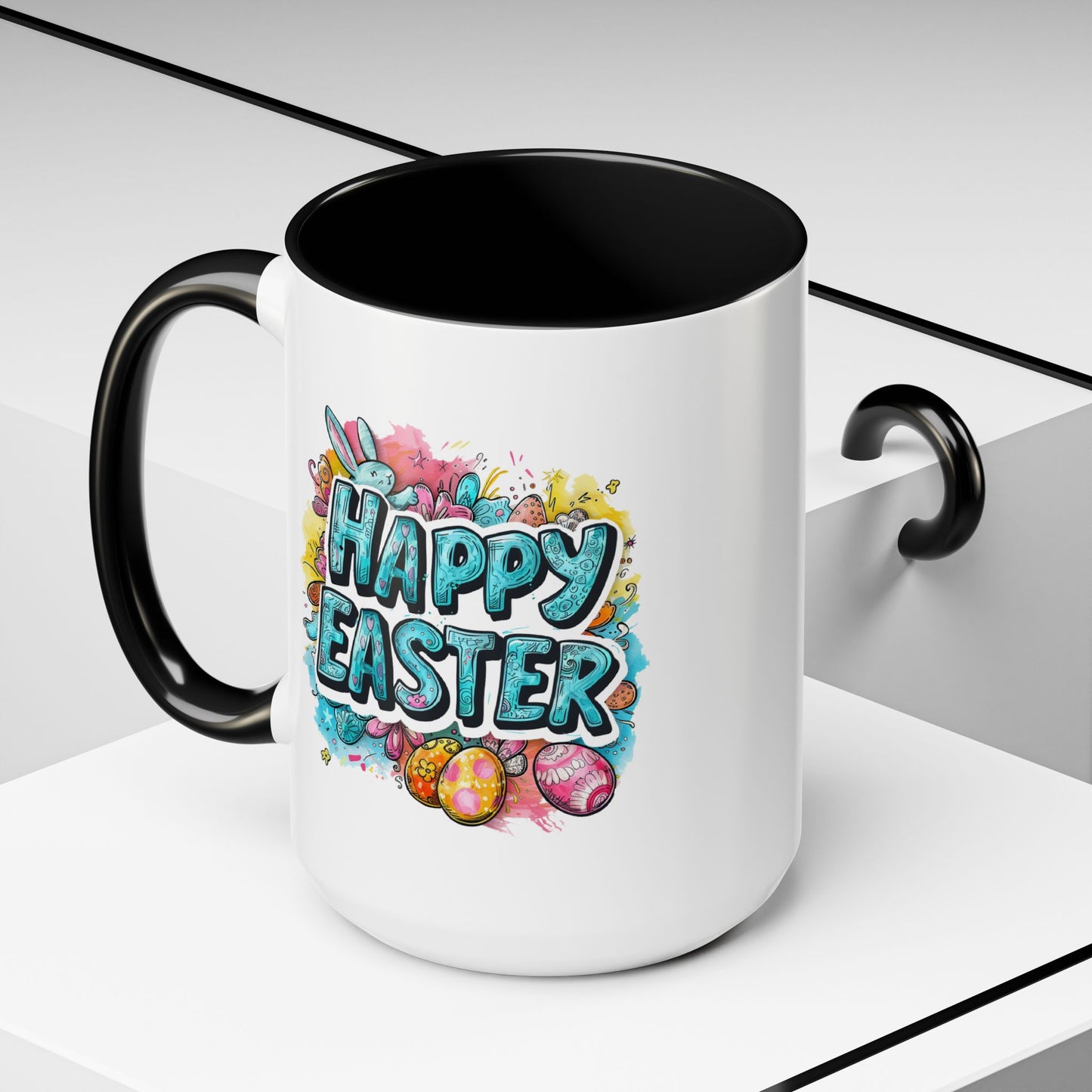 Easter Mug - Happy Easter Blue