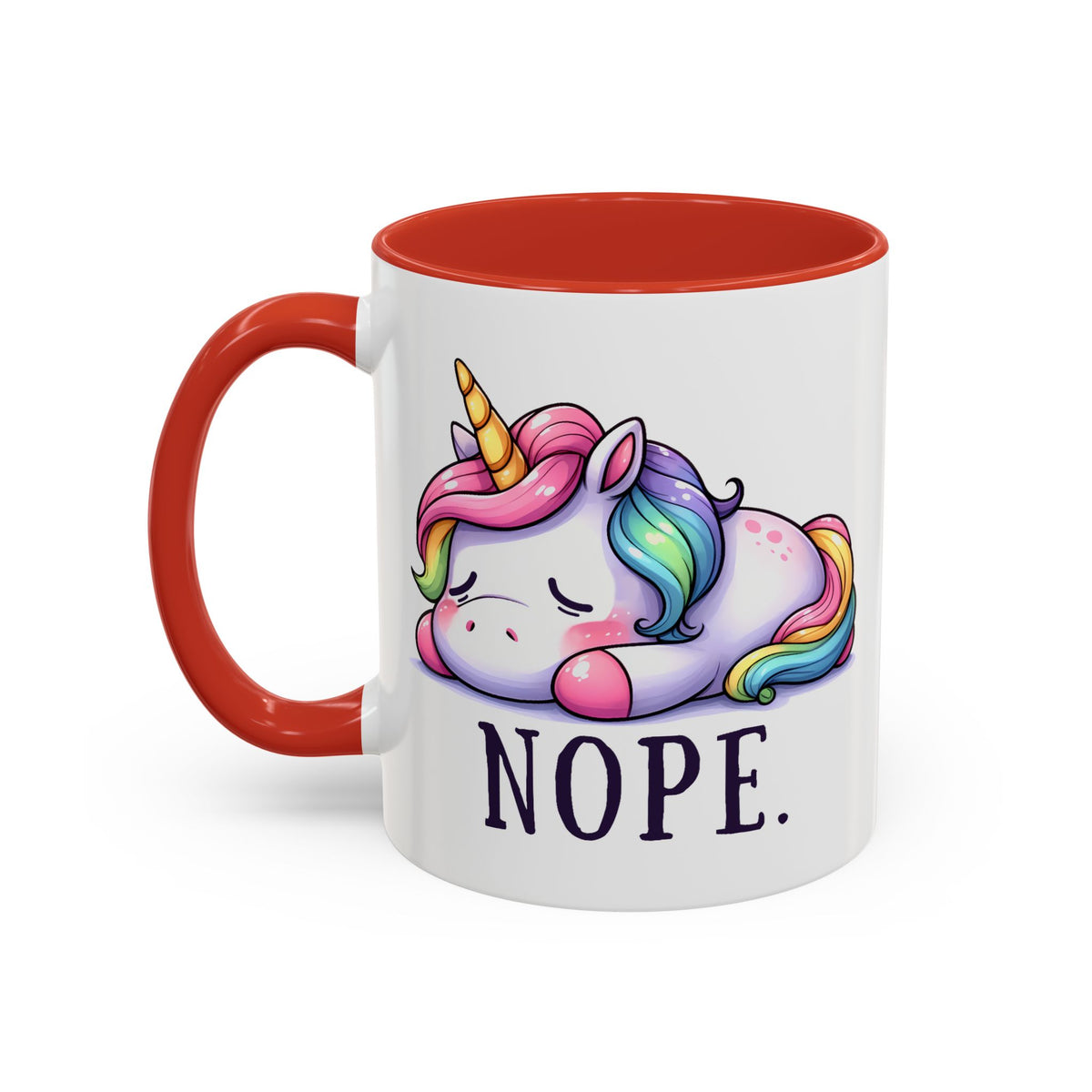 Humor Mug - Nope Unicorn