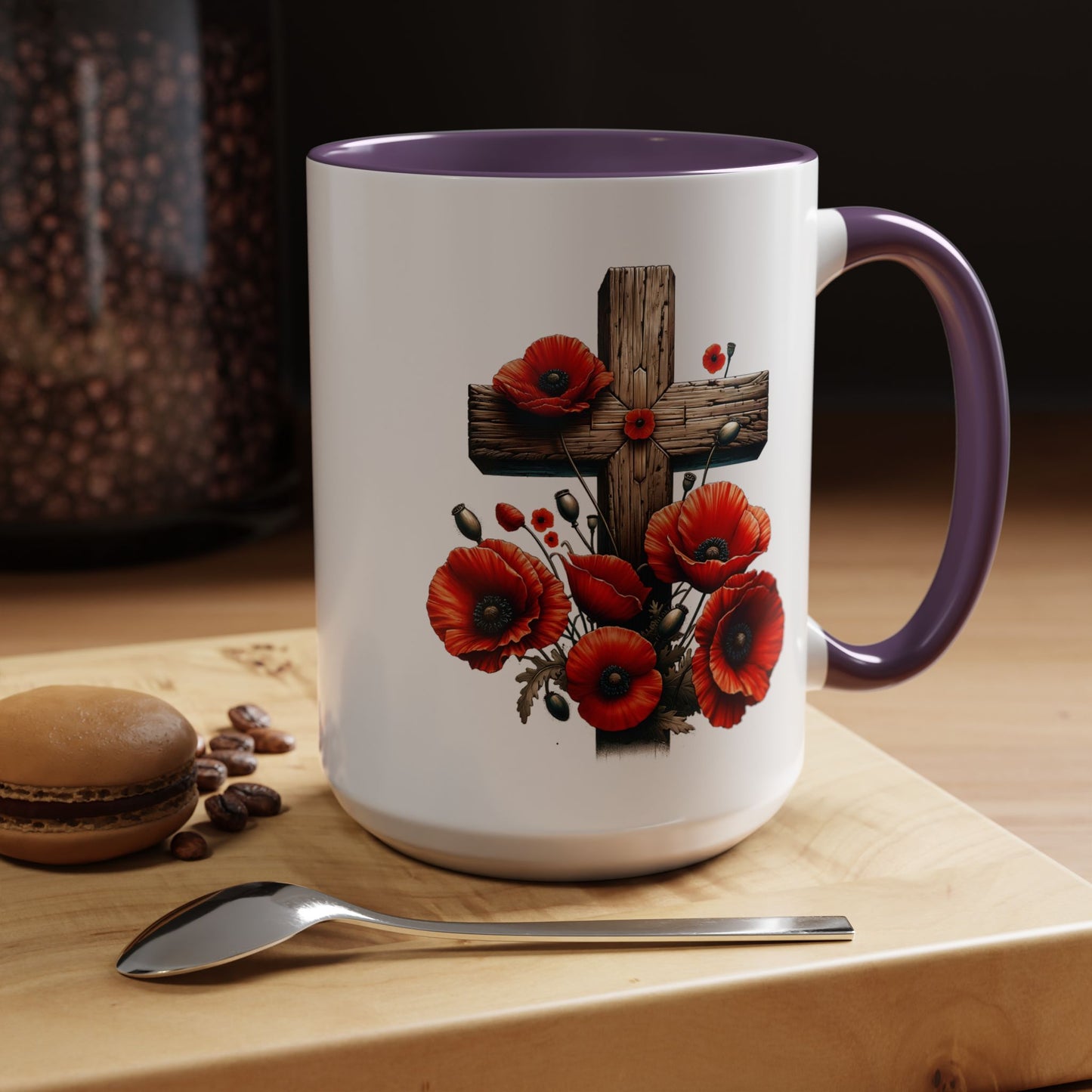 4th of July Mug - Fallen Soldier Cross