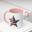 4th of July Mug - American Flag Star 3