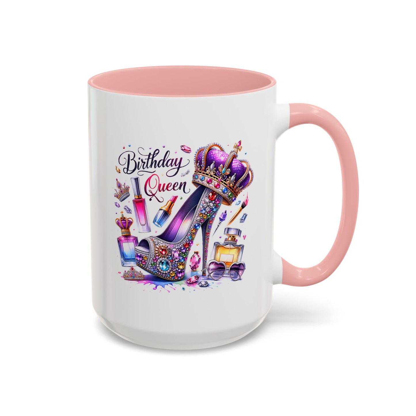 Birthday Mug - Birthday Queen Glitter