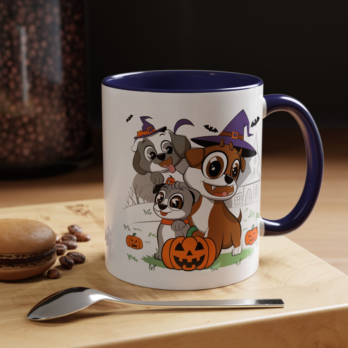 Halloween Mug - Three Puppies