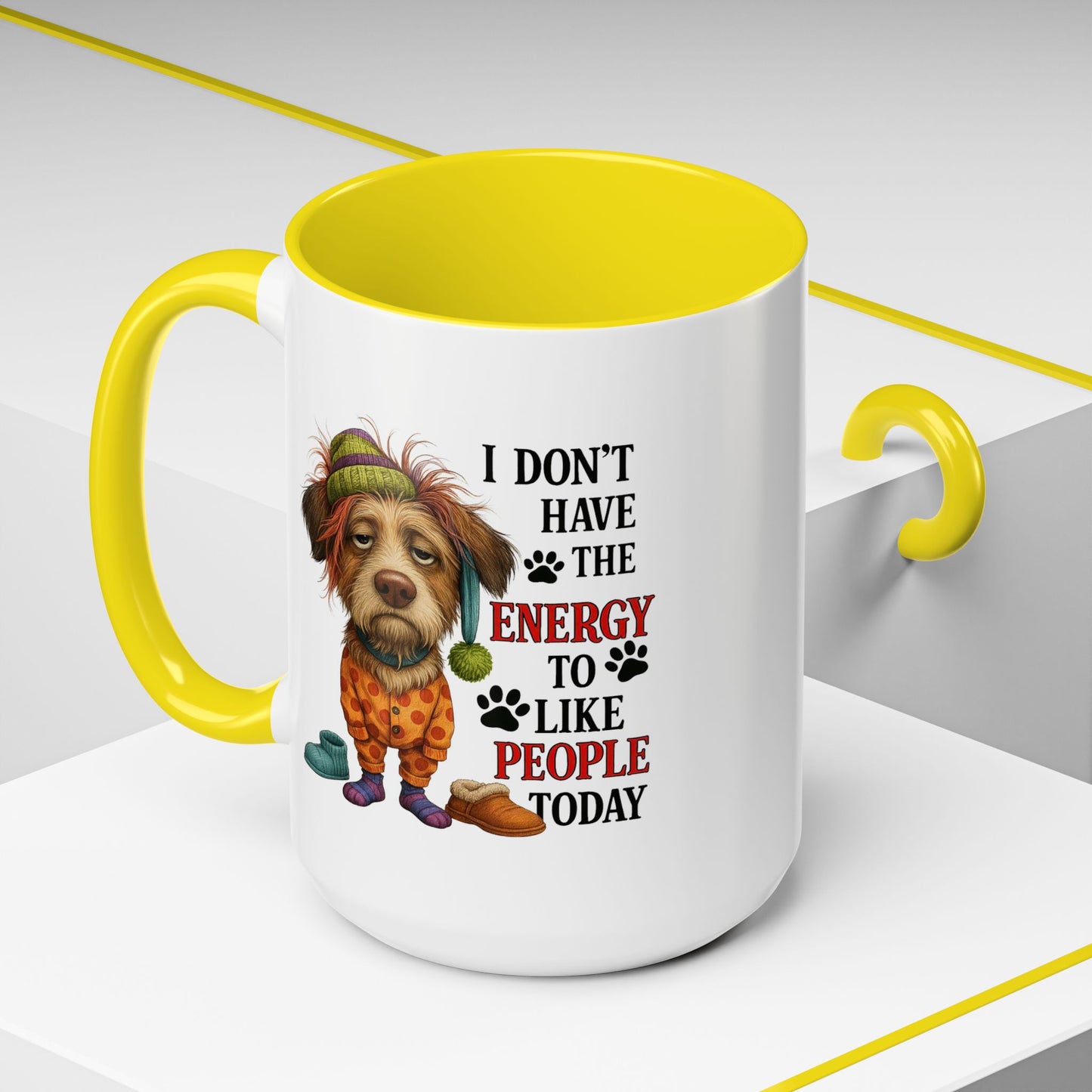 Animal Mug - I Don't Have The Energy