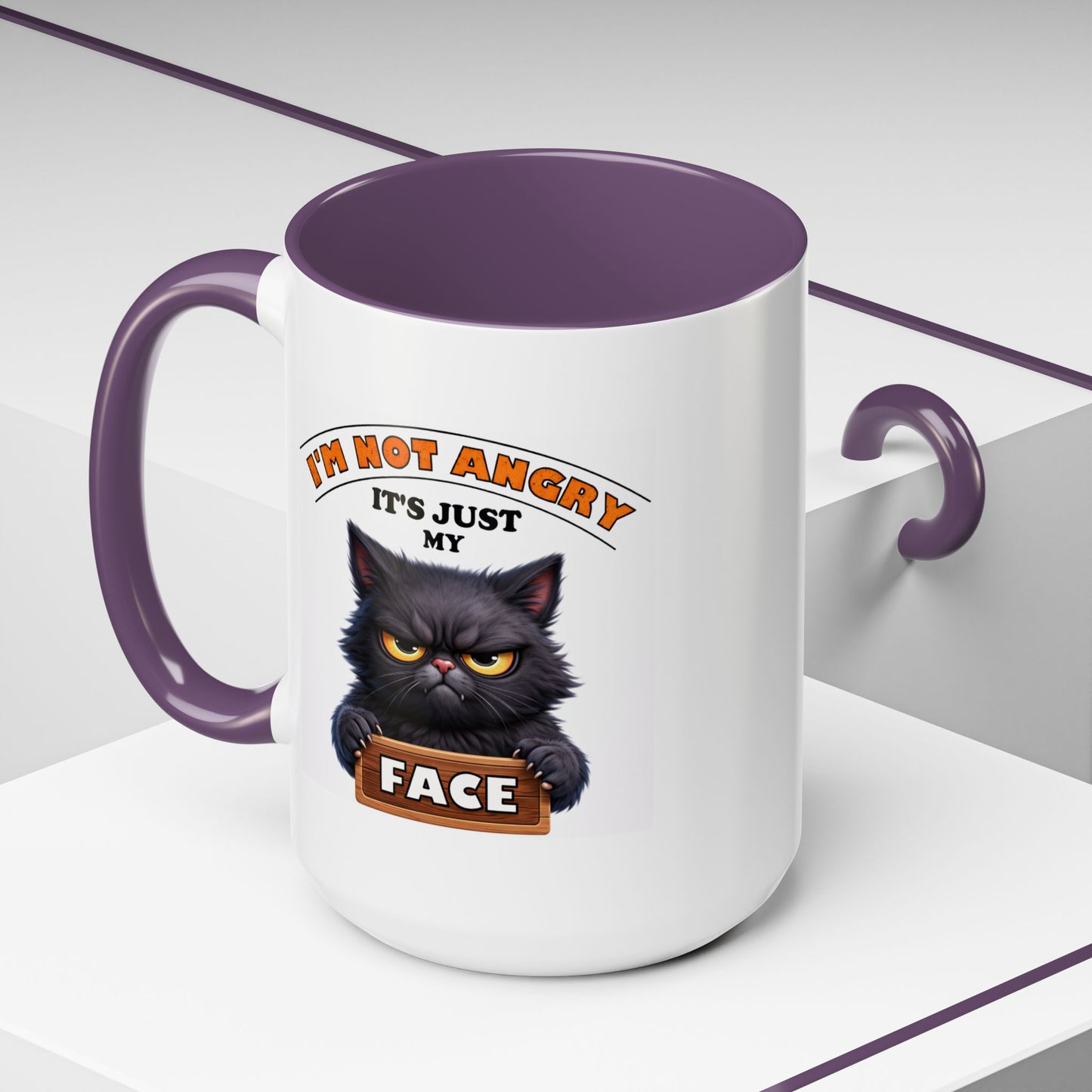 Humor Mug - I'm Not Angry It's Just My Face