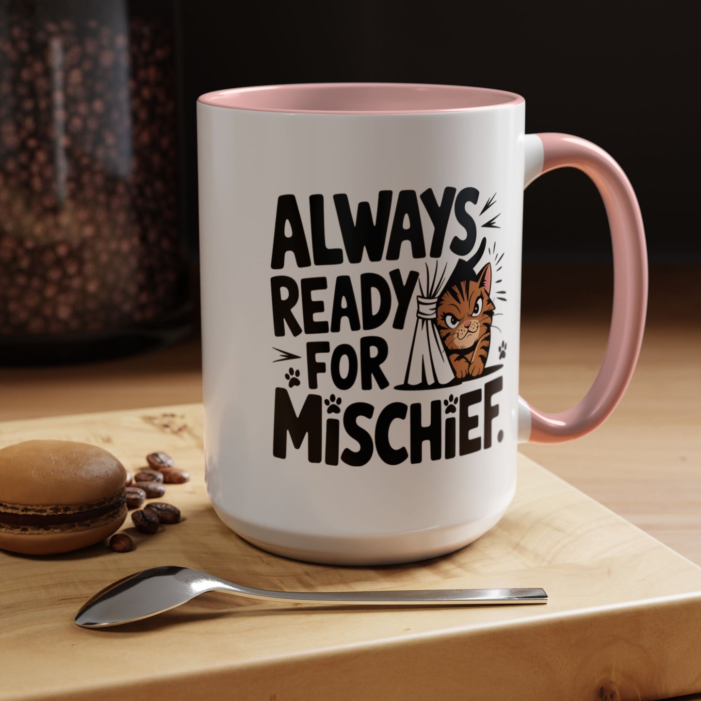 Animal Mug - Always Ready For Mischief