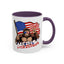 4th of July Mug - Bigfoot USA Flag
