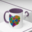Animal Mug - Dog Paws Heart