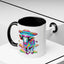 Alien Mug - Multicoloured Cow