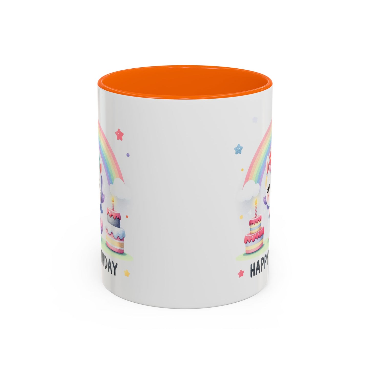 Birthday Mug -  Unicorn With Cakes