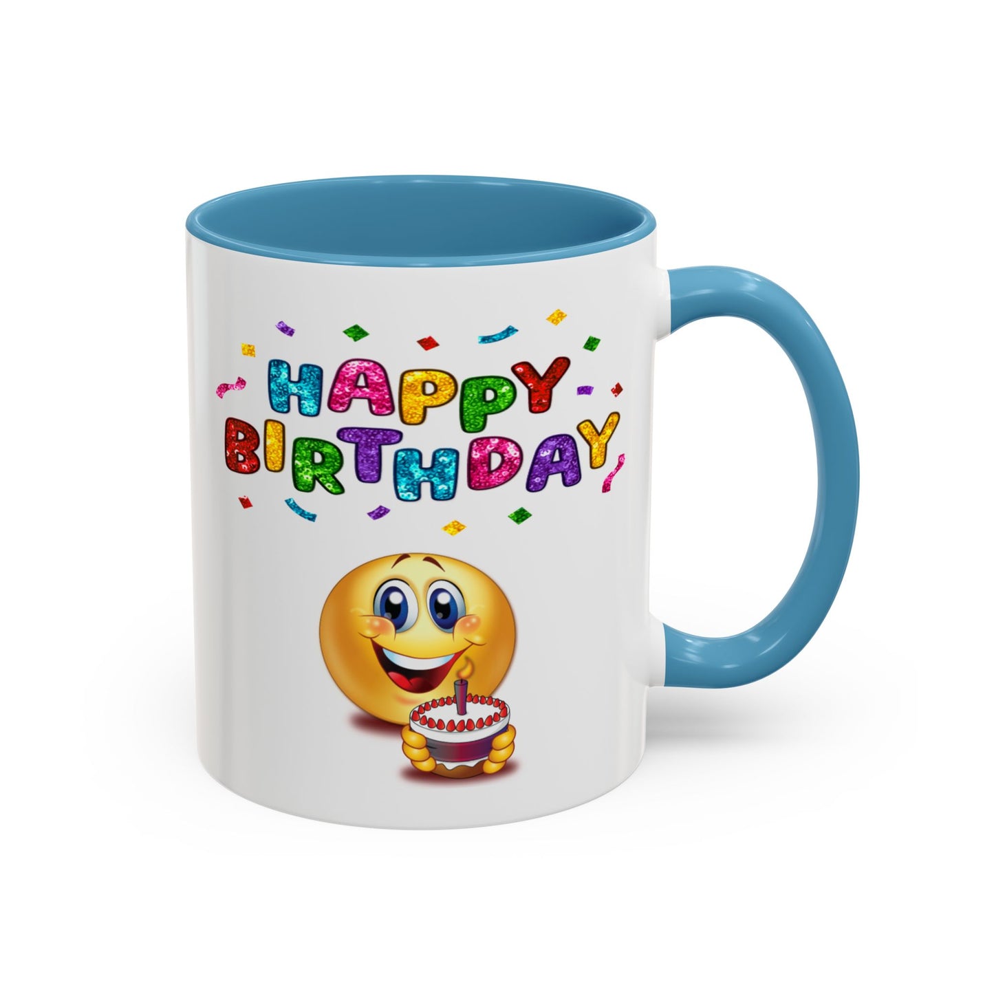 Birthday Mug - Happy Birthday Emoji