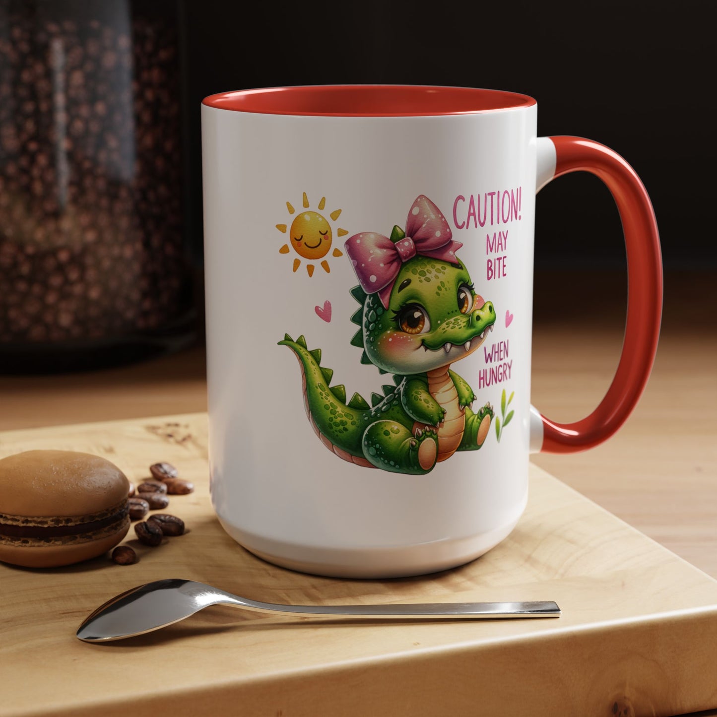 Humor Mug - Caution May Bite