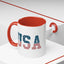 4th of July Mug - USA American Flag