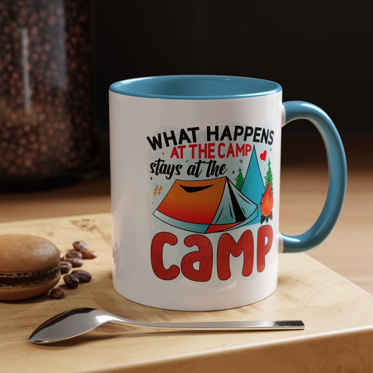 Adventure Mug - What Happens At The Camp