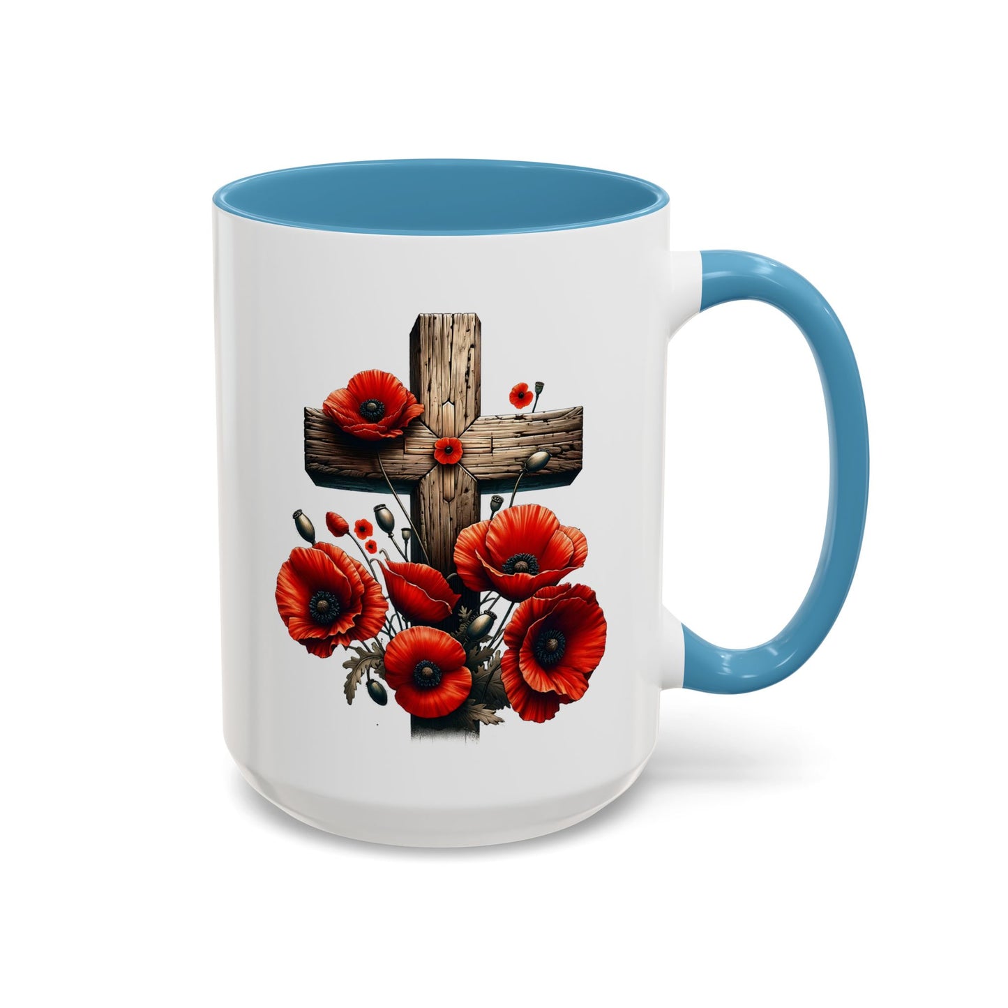 4th of July Mug - Fallen Soldier Cross