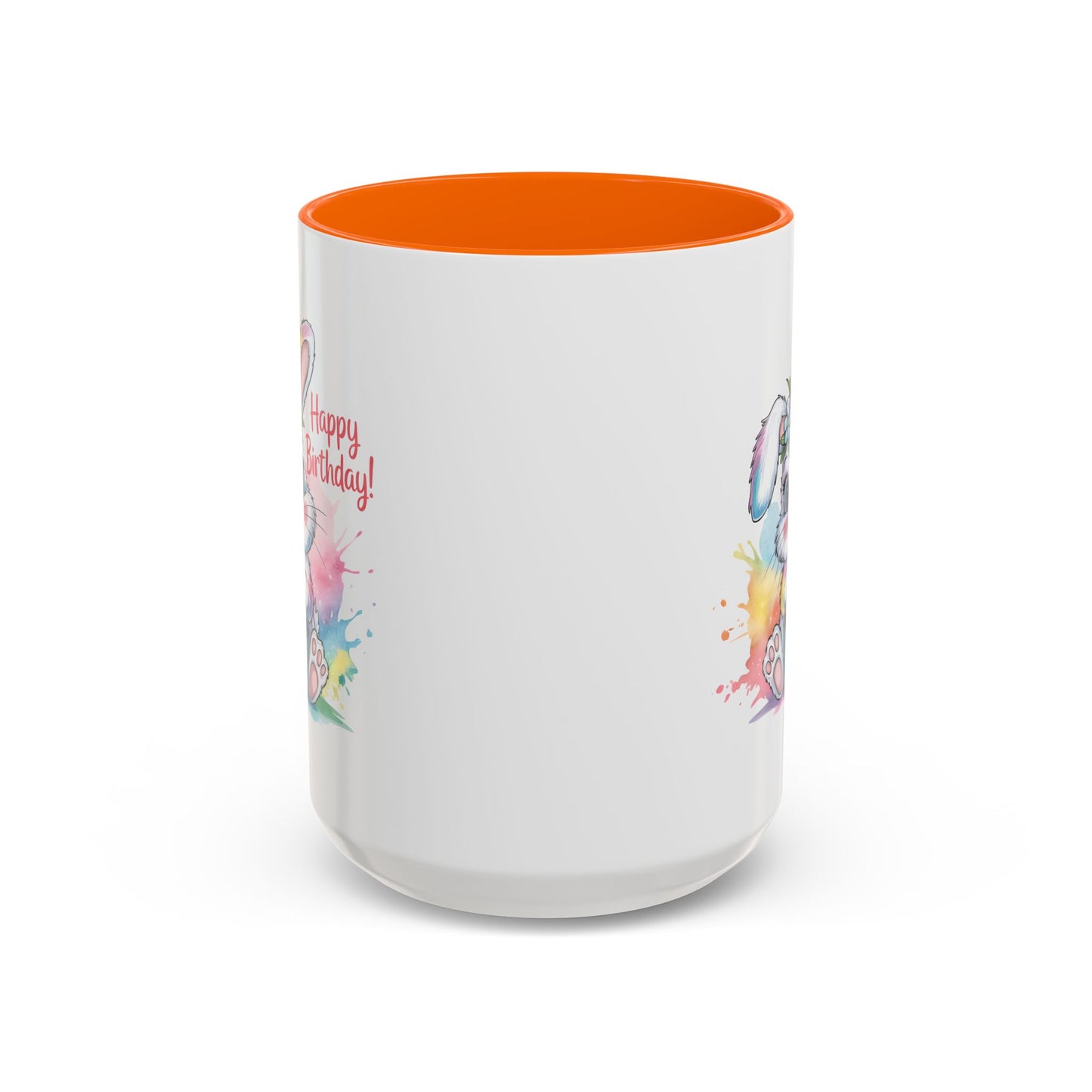 Birthday Mug - Happy Birthday Cute Bunny
