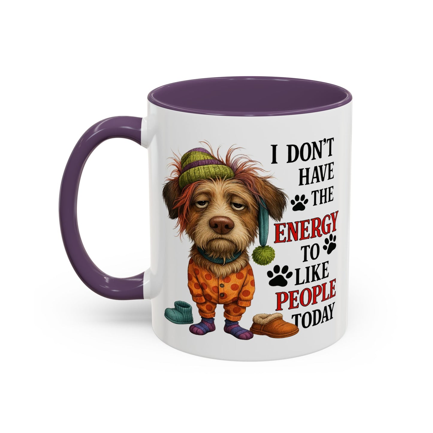 Animal Mug - I Don't Have The Energy