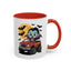 Halloween Mug - Driving Vampire