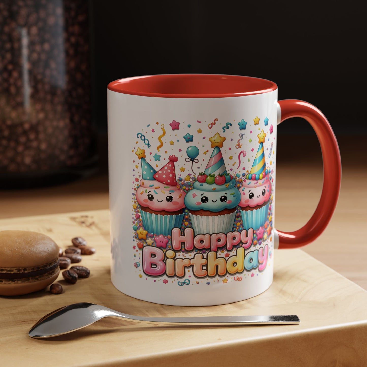 Birthday Mug - Cute Cupcakes