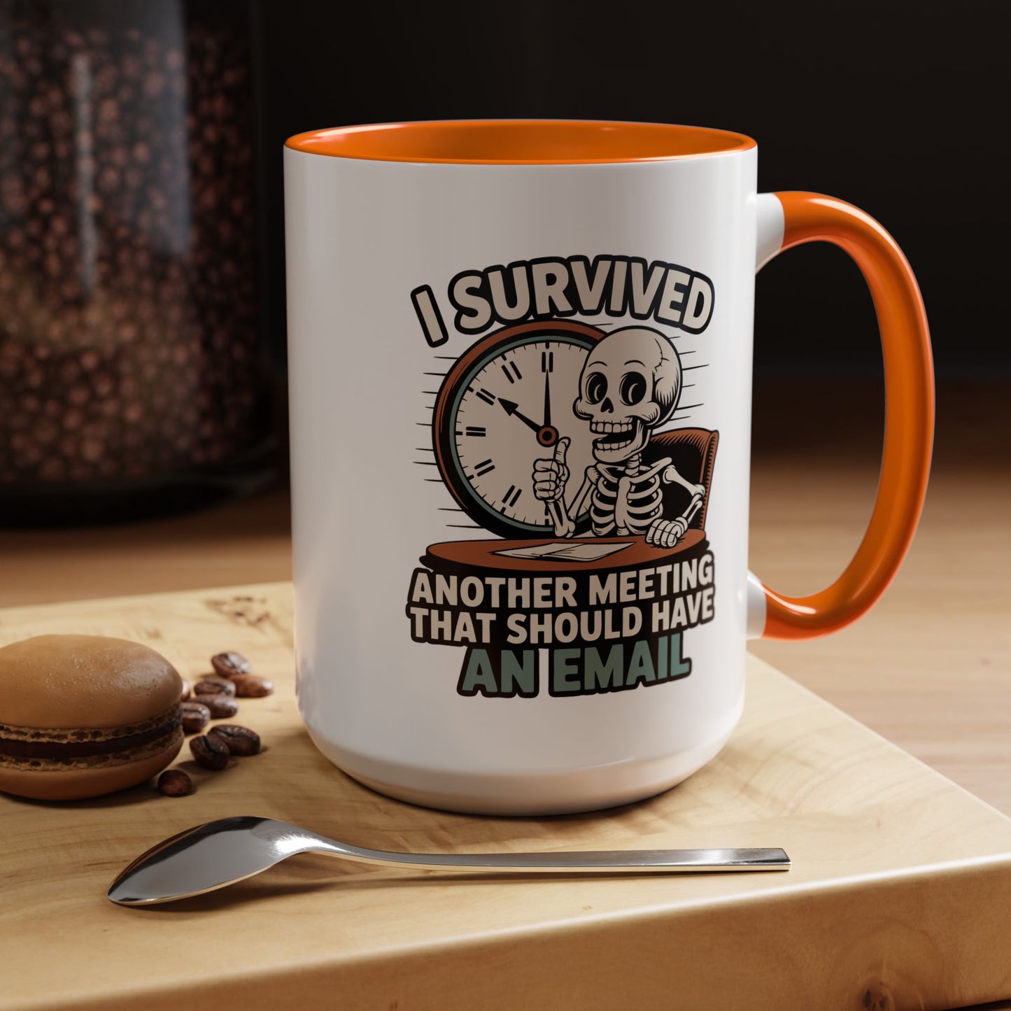 Office Mug - I Survived Another Meeting