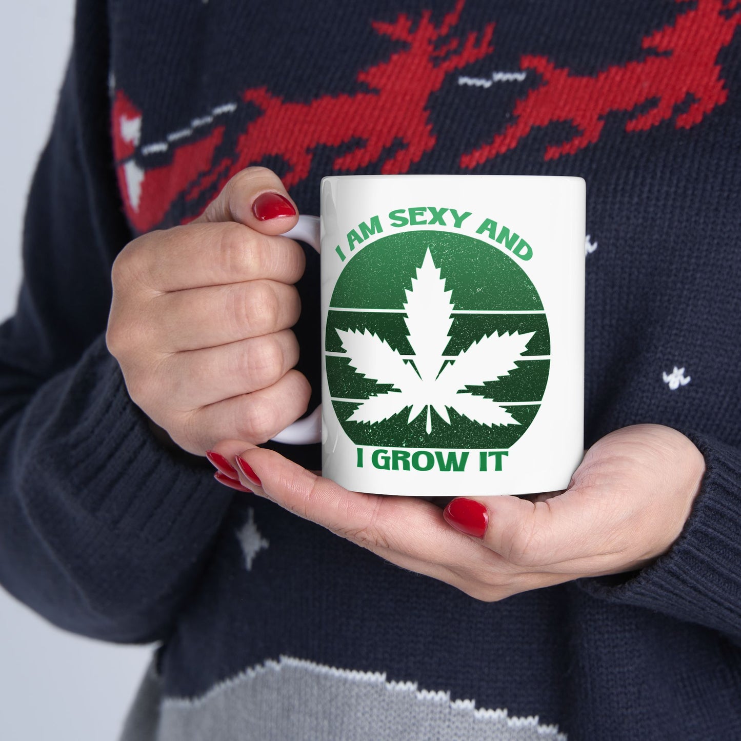 Adult Mug - I'm Sexy and I Grow It