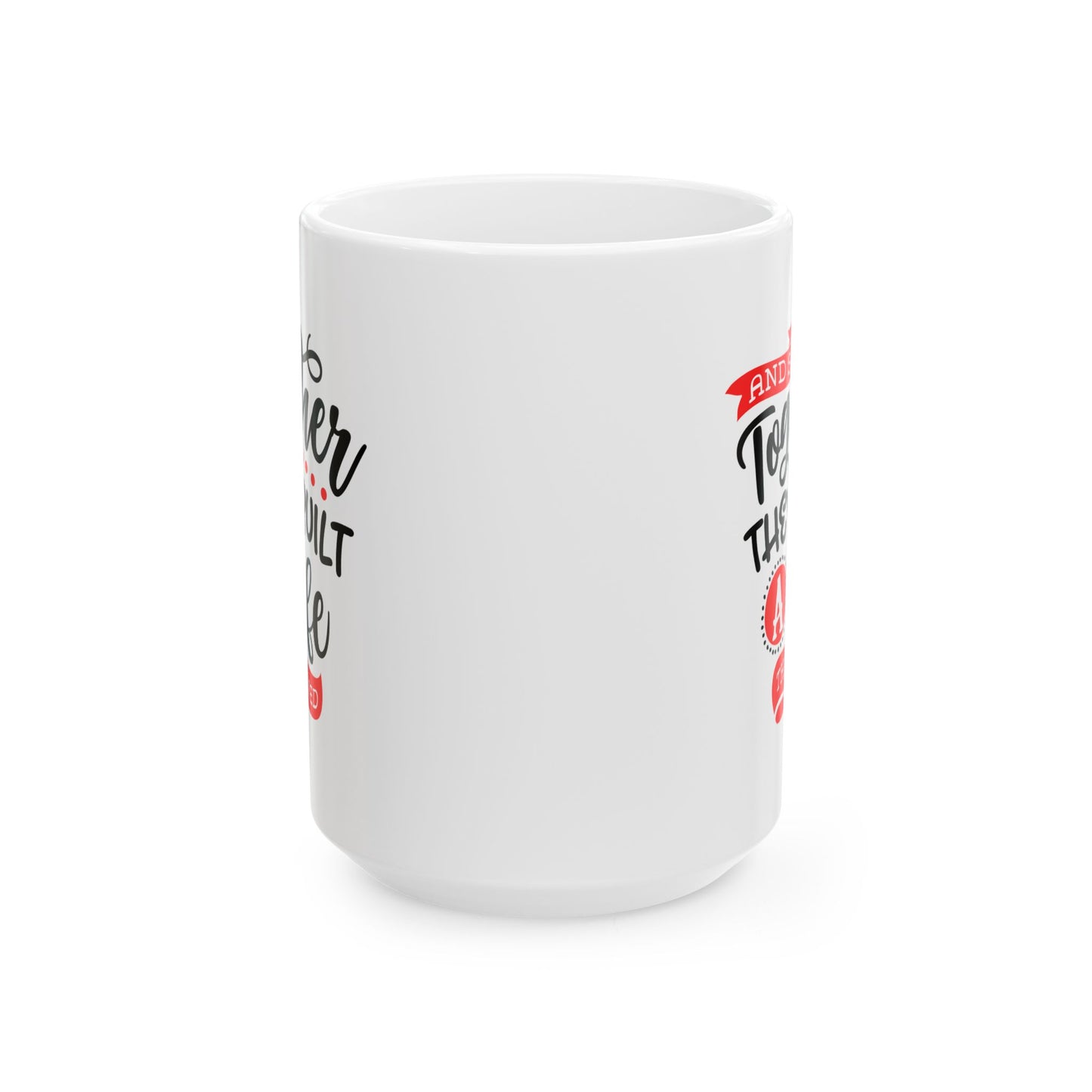 Anniversary Mug - Together They Built a Life