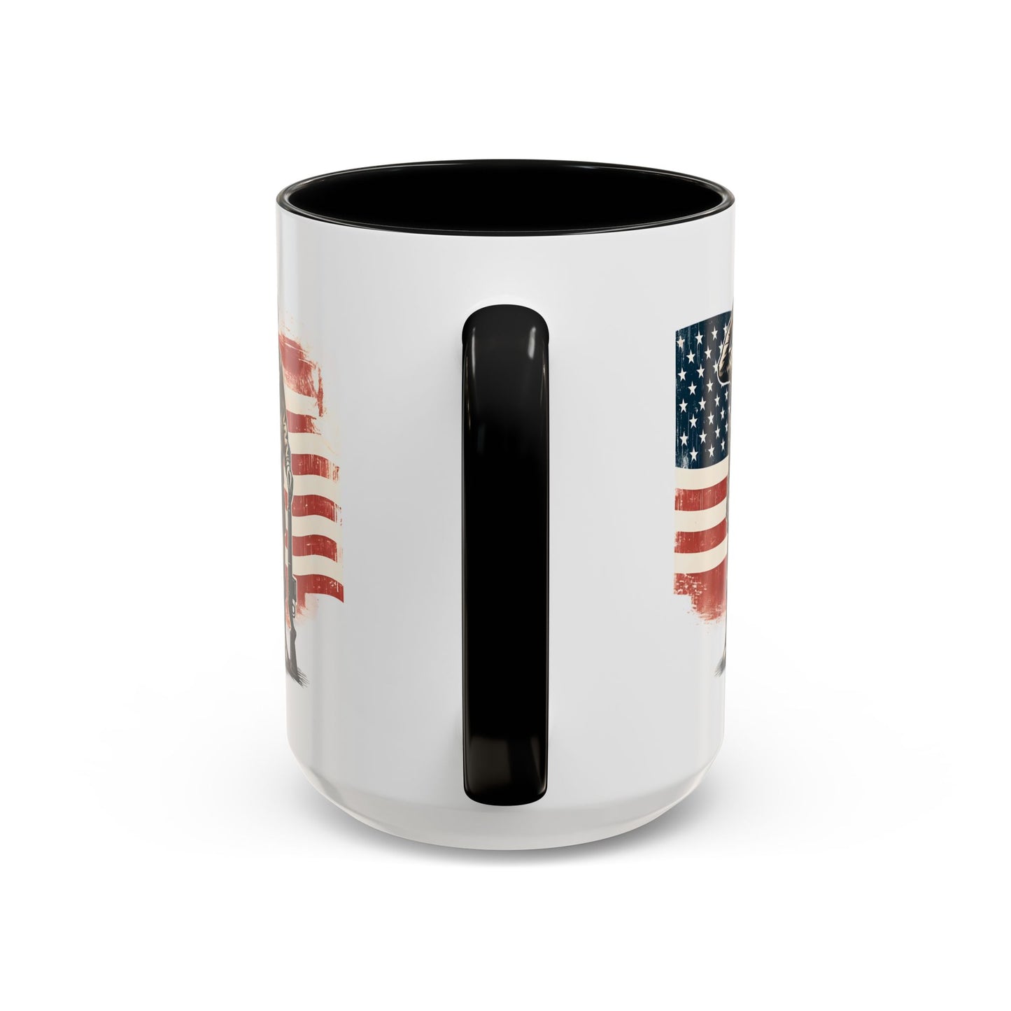 4th of July Mug - American Soldier Flag