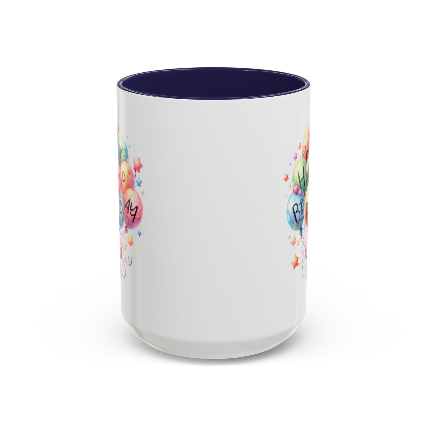 Birthday Mug - Happy Birthday Balloons