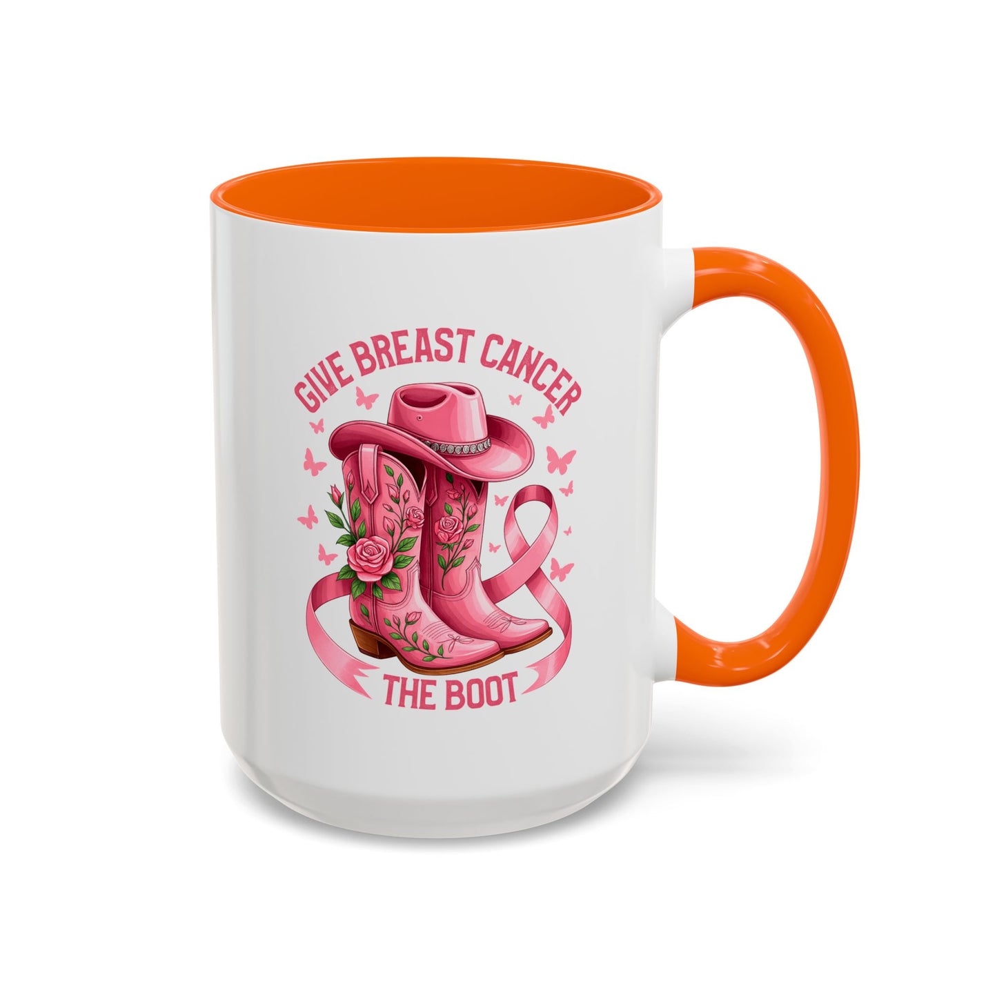 Support Mug - Give Cancer The Boot