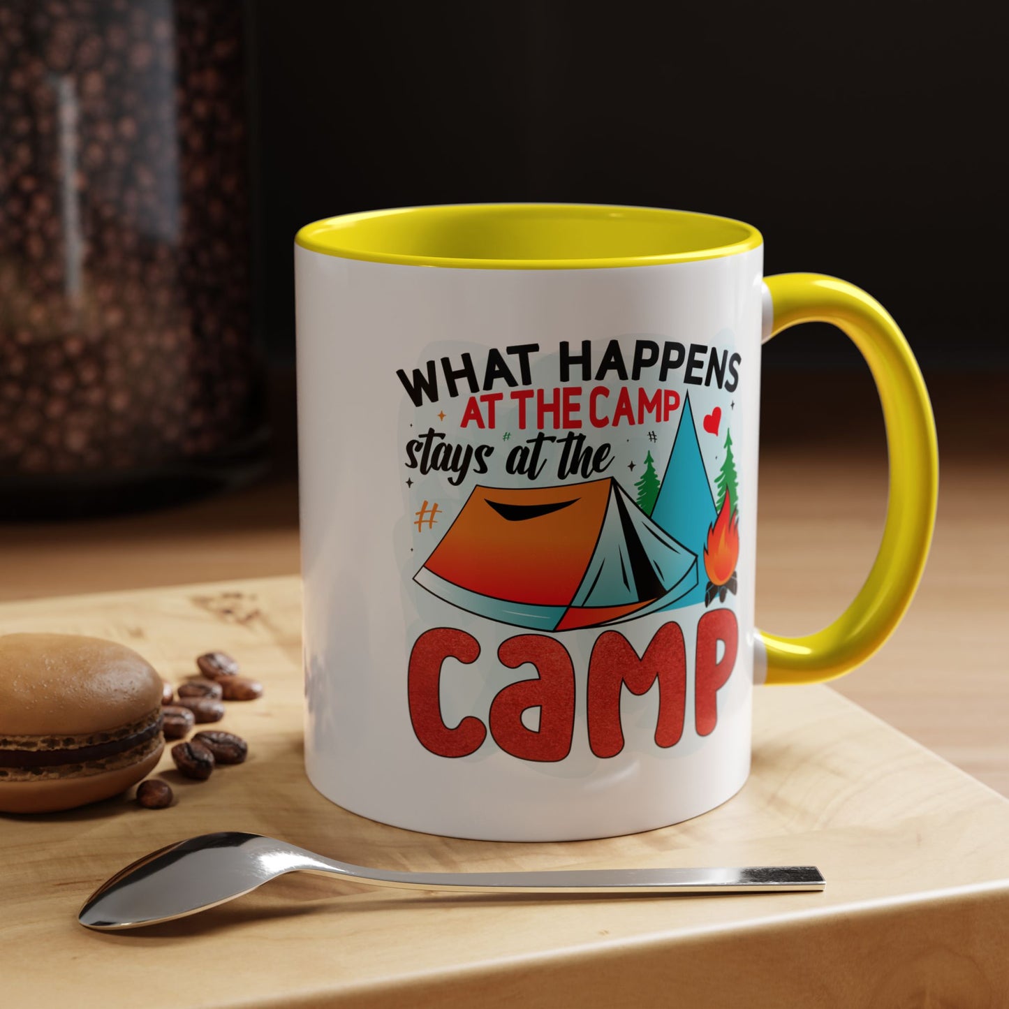 Adventure Mug - What Happens At The Camp