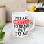 Office Mug - Please Hesitate