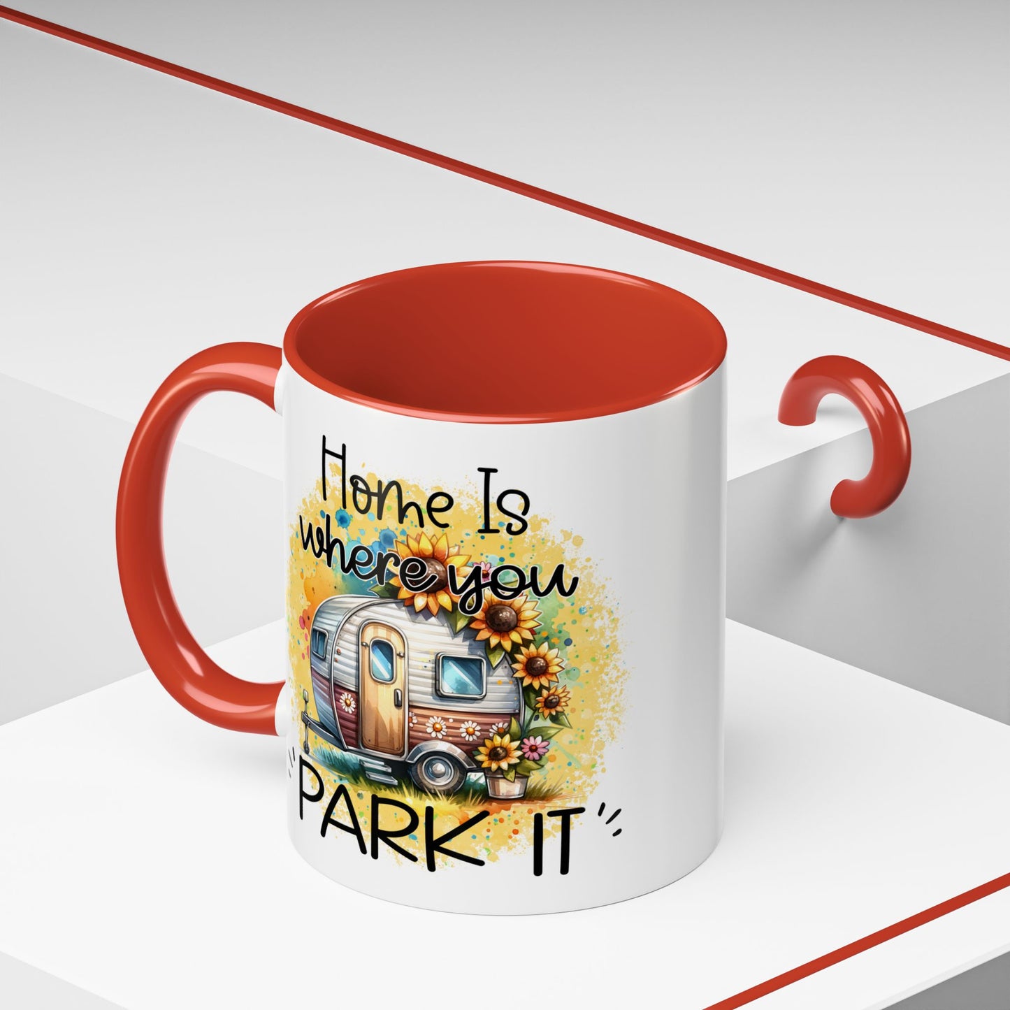 Adventure Mug - Home Is Where You Park It