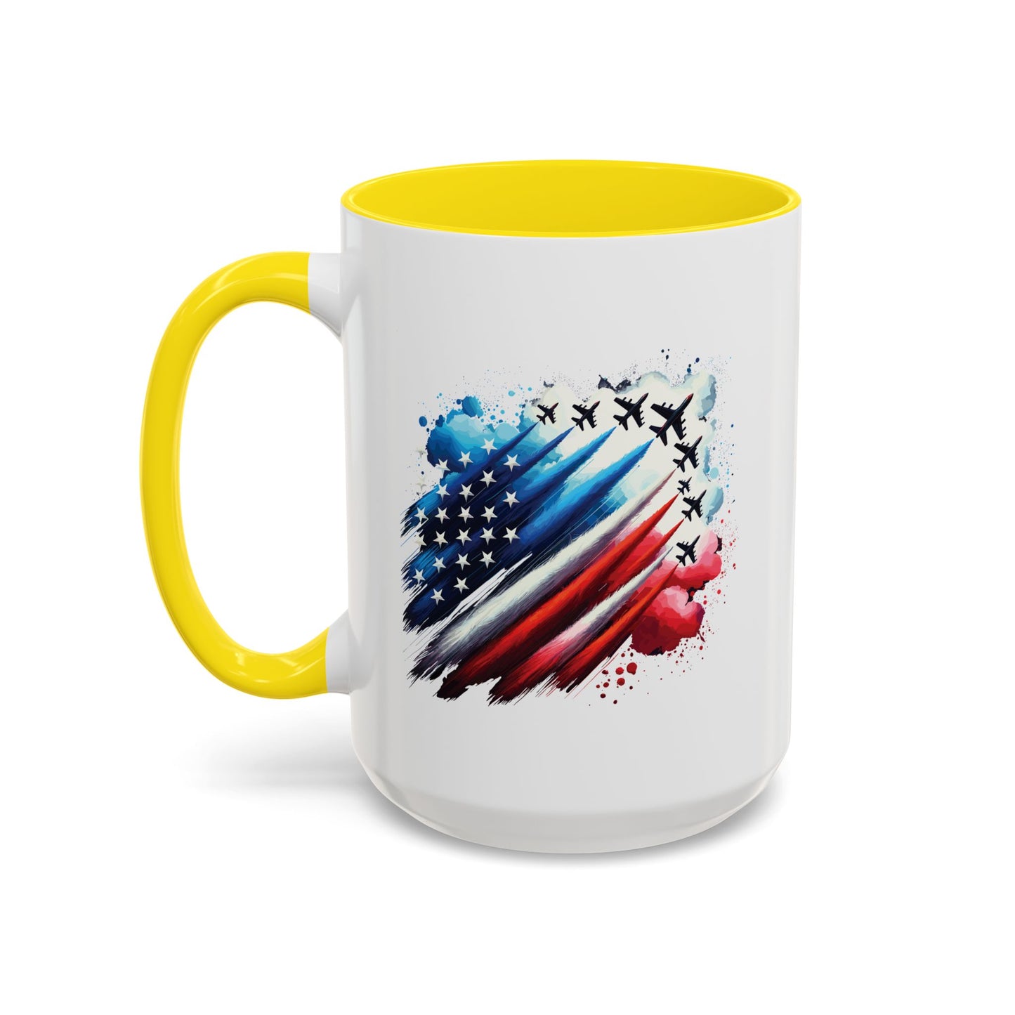 4th of July Mug - Fighter Jets USA Patriotic