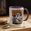 Halloween Mug - Boo! Flying Ghost With Broom