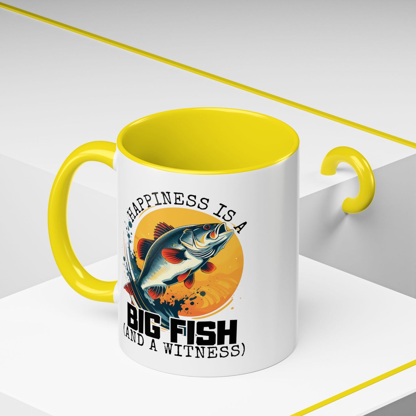 Adventure Mug - Happiness Is A Big Fish