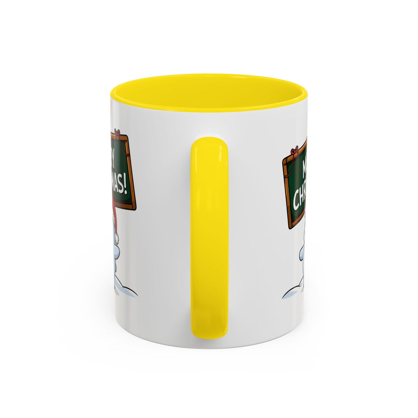 Christmas Mug - Merry Christmas White Text Seal Pup