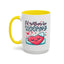 Humor Mug - I'd Rather Be Sleeping Heart
