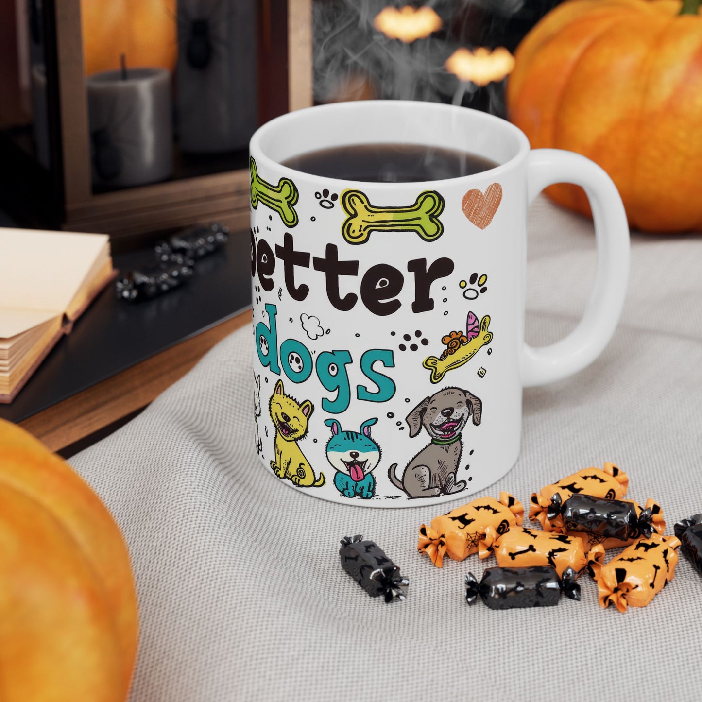 Animal Mug - Life Is Better With Dogs 2