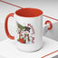 Christmas Mug - Merry Xmas Snowman Tree Present