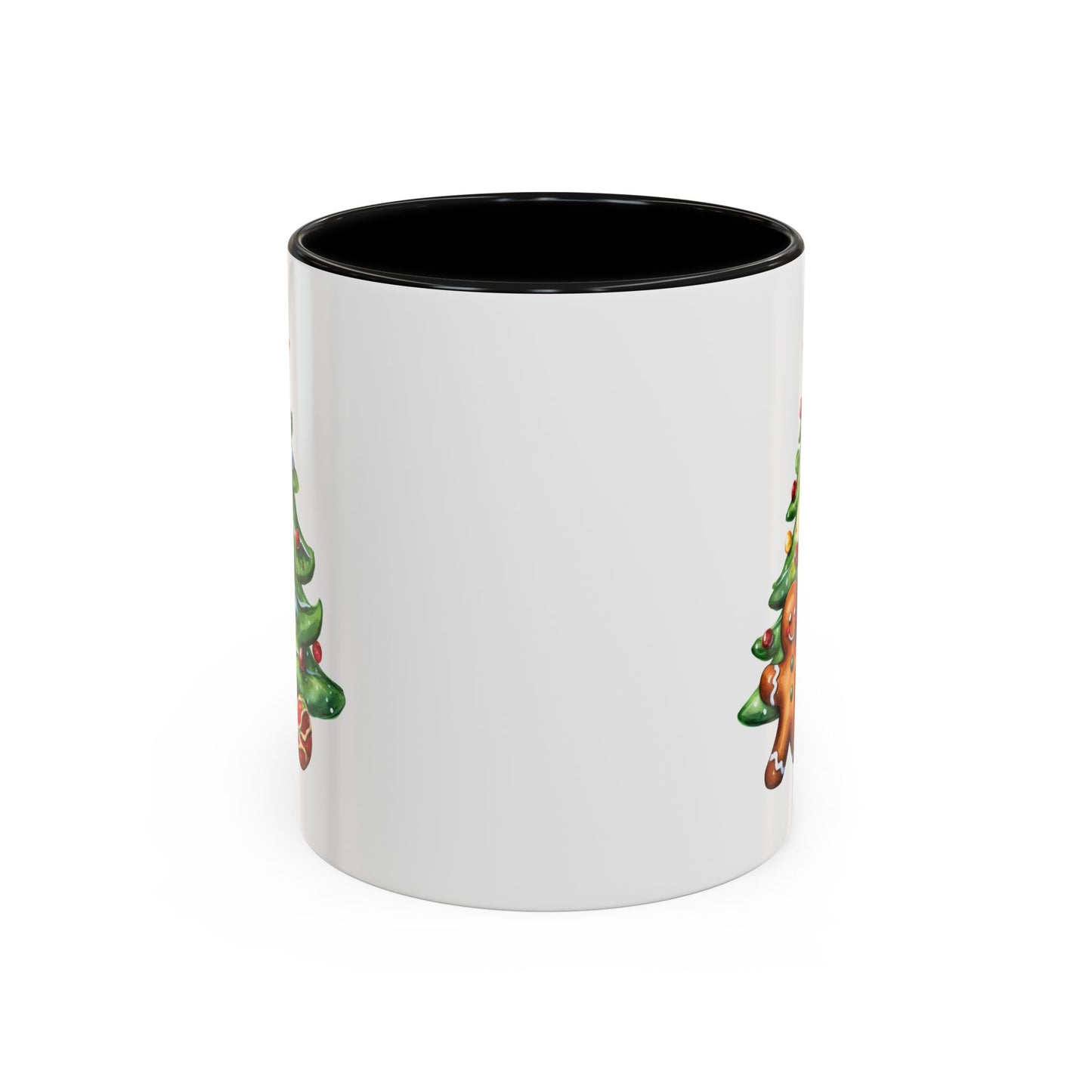Christmas Mug - Gingerbread Man and Tree