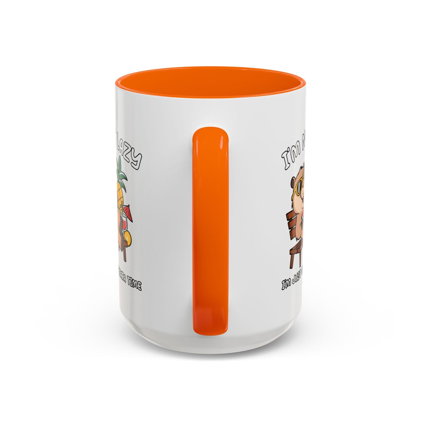 Humor Mug - I'm Not Lazy Capybara