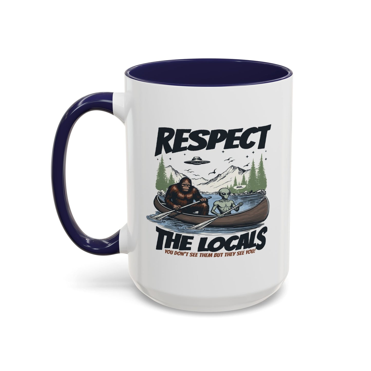 Alien Mug - Respect The Locals