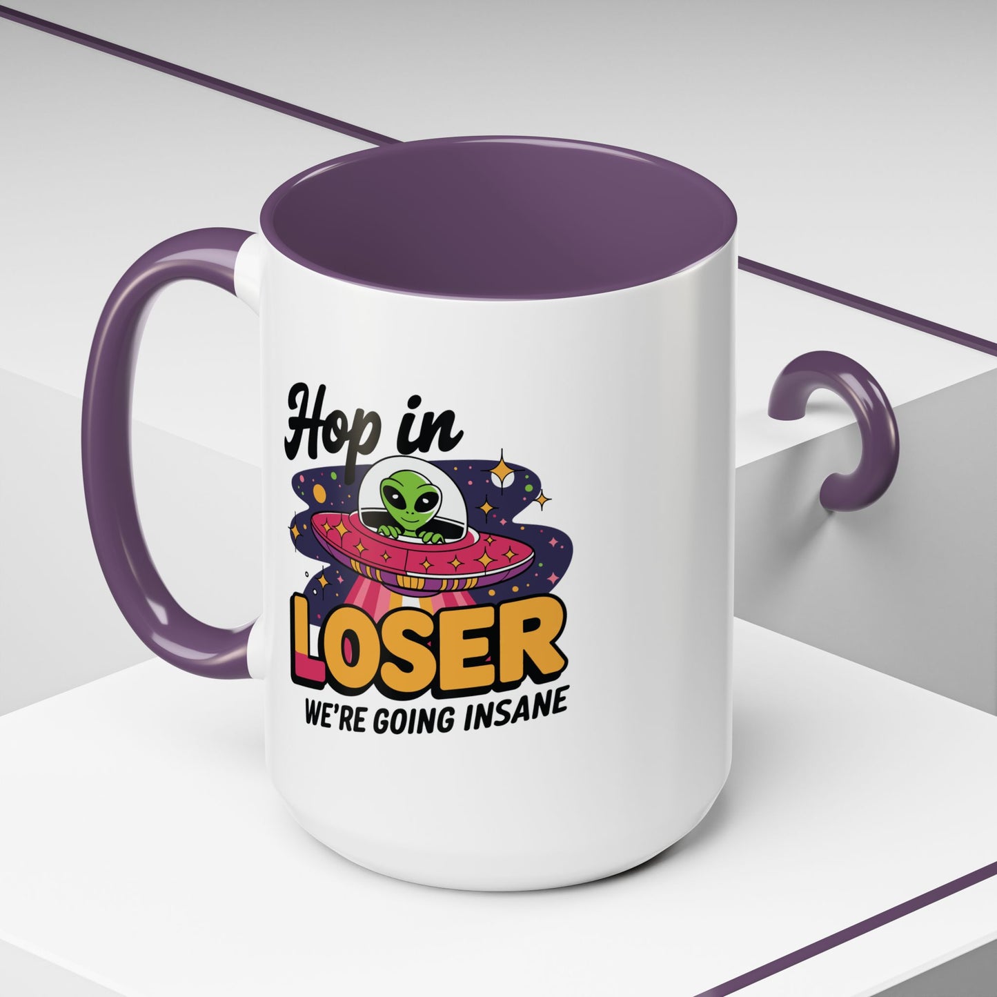 Alien Mug - Hop In Loser