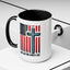 Religious Mug - One Nation Flag Cross