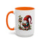 Christmas Mug - Gnome and Birdhouse