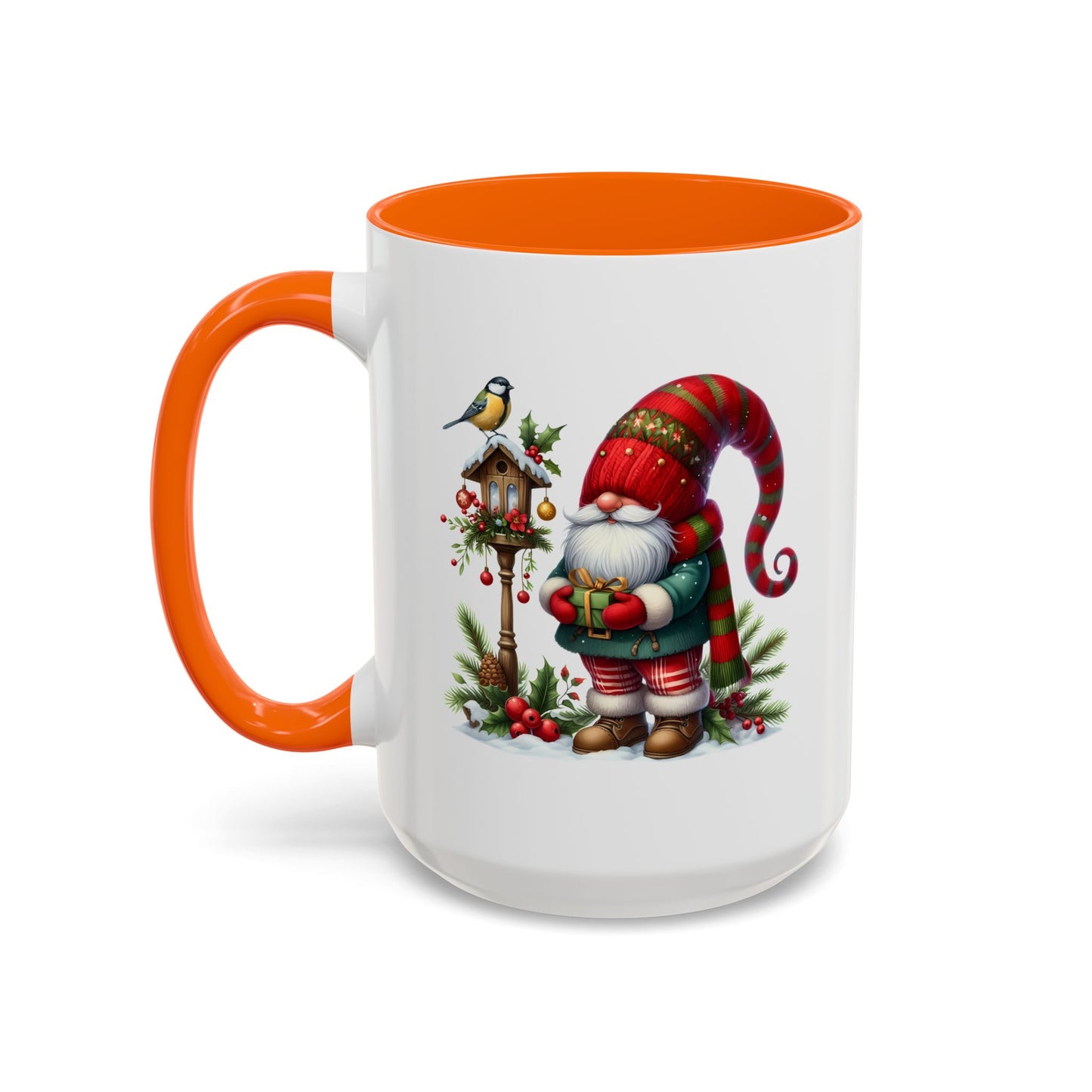 Christmas Mug - Gnome and Birdhouse