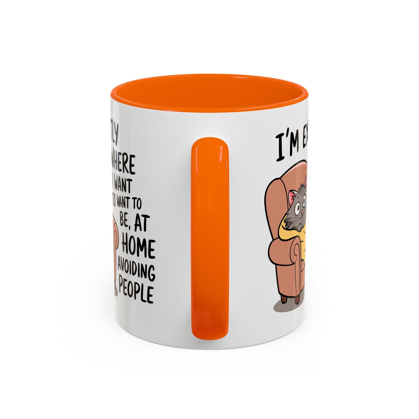 Animal Mug - I'm Exactly Where I Want To Be