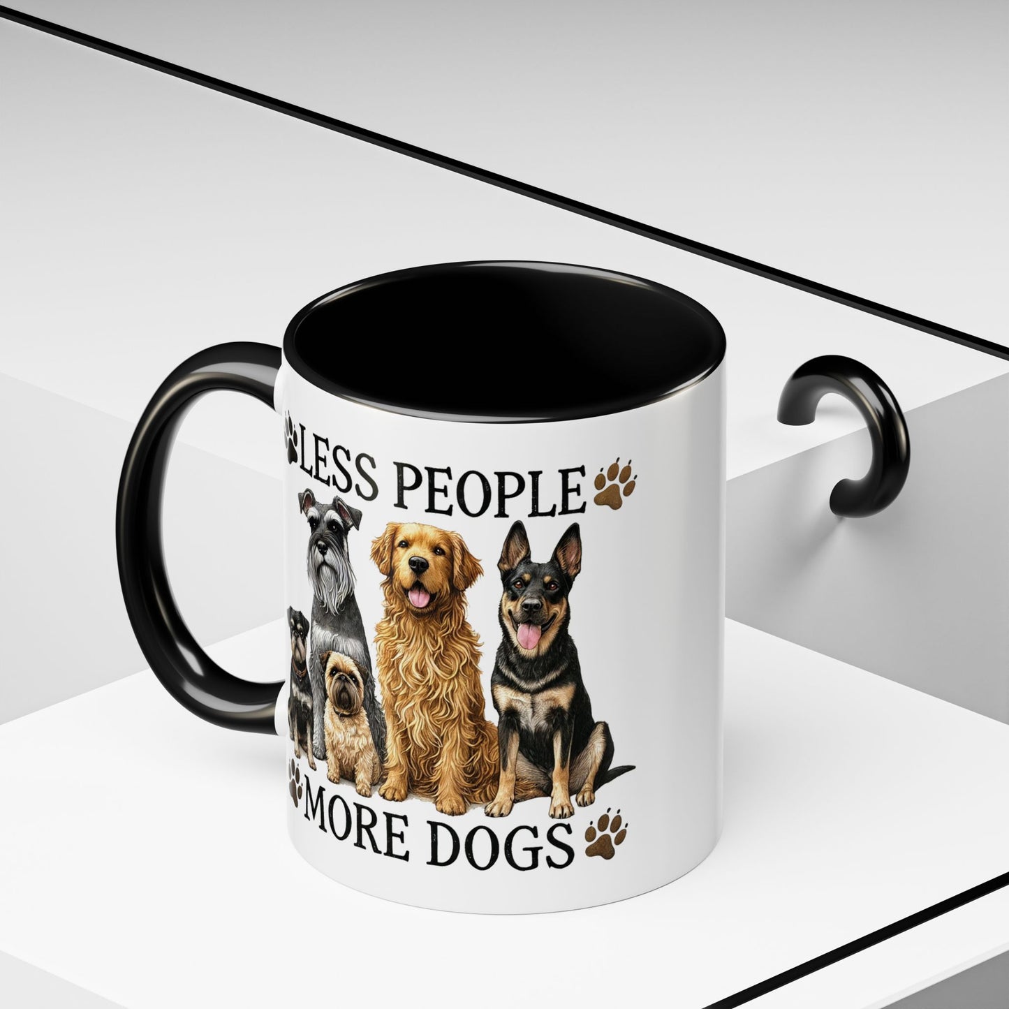 Animal Mug - Less People More Dogs